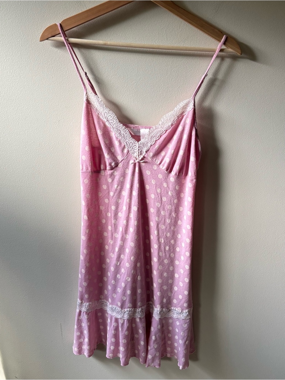 Victorias Secret Angel Polkadot and Lace Mini Dress